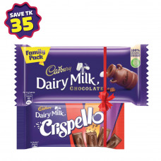 Cadbury Dairy Milk & Cadbury Dairy Milk Silk Combo 3